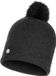 Buff Knitted & Polar Hat Disa Black - Muts