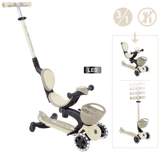 Vedes kinderstep GLOBBER GO-UP BABY 360 LIGHTS