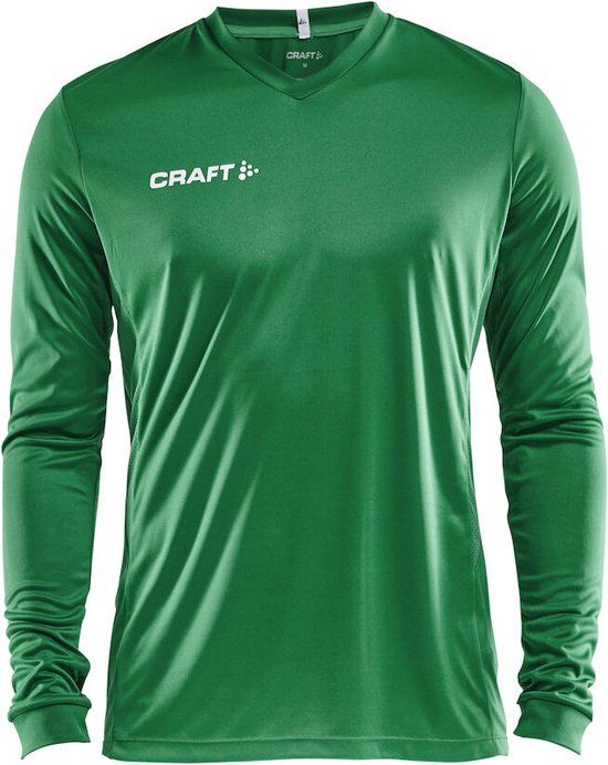 Craft Squad Jersey Solid LS M 1906884 - Team Green - L