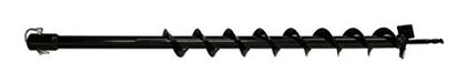 Bricoferr BFGB60 boor voor boor, 6 cm, zwart
