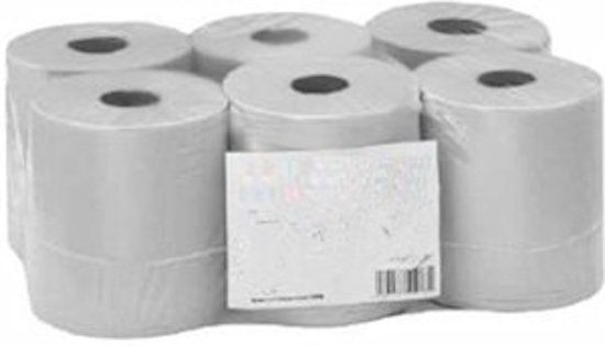 HygieneShopBasics 6 rollen handdoekrol Easycut 130m 2-laags