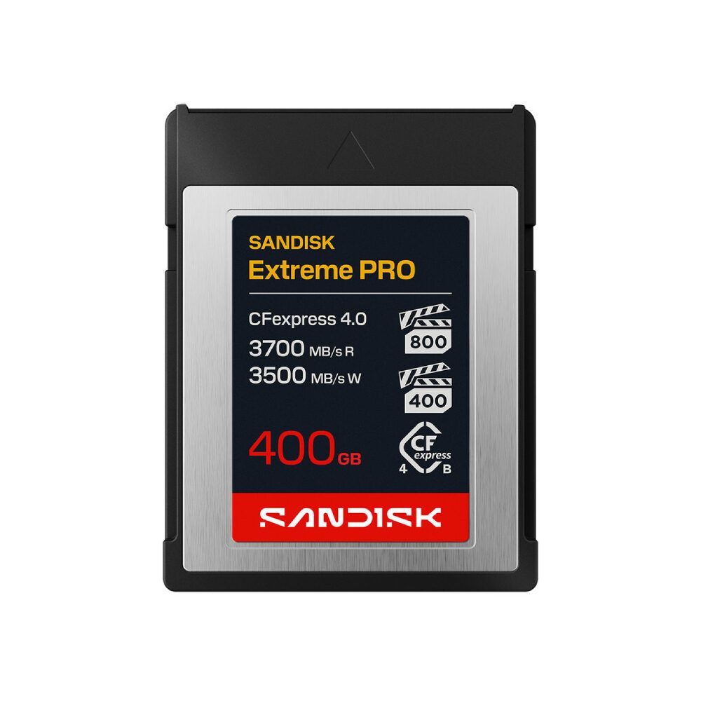 SanDisk 400GB CFexpress Type B Extreme Pro 4.0 geheugenkaart