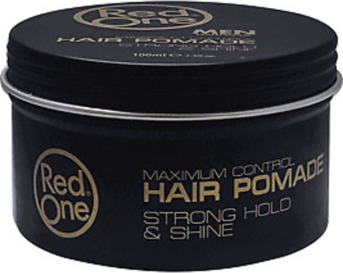 Red One Wax Maximum Control Hair Pomade Strong Hold & Shine 100ml