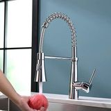 Merkloos Kitchen faucet - Chroom - Modern - 38.40 cm