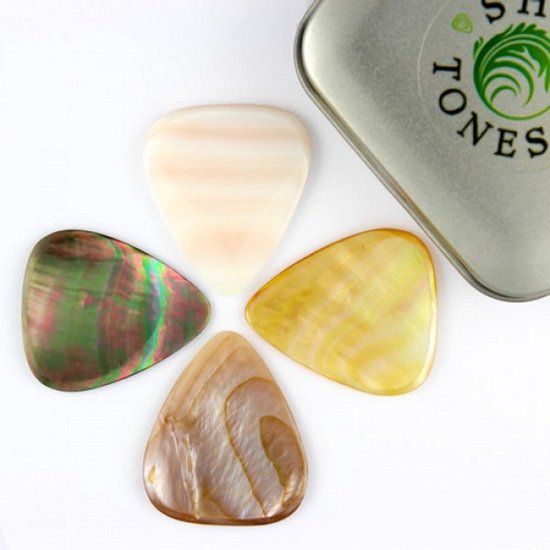 Timber Tones Shell mixed tin of four