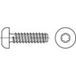 TOOLCRAFT 1069338 Vis à tête lenticulaire 2.9 mm 13 mm T-profilé Acier inoxydable A2 1000 pièce(s)