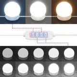 vidaXL Spiegelkast met LED-verlichting, zwart, 60x31,5x62 cm