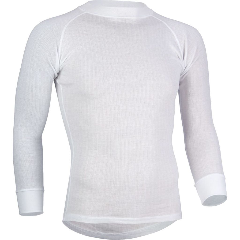 Avento thermoshirt lange mouwen heren wit 2 Pack maat M