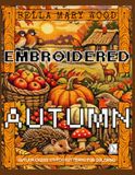 Embroidered Autumn Embroidery Coloring Book