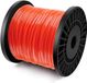 Wan GmbH Fil de coupe - Fil de coupe en nylon - Désherbage - Affûtage 5 côtés - 2,8 mm x 100 m - Rouge
