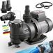 Tillvex Pompe à filtre piscine avec minuterie 7.000L/h & 250W