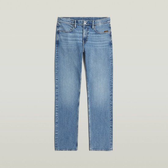 G-STAR Mosa Straight Heren Jeans - faded sea point blue