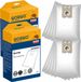WORWO POWER BAG Sacs aspirateur, set de 10 – remplacement, compatible avec Nilfisk VP300 / GD 1000 – microfibre