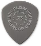 Dunlop Jim Dunlop Flow Nylon Plectrums - 0.73 mm - Zwart - 12 Stuks