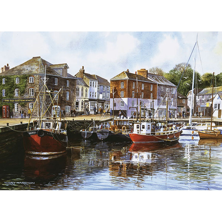 Gibsons Padstow Harbour Puzzel