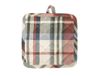 H&H Check pannenlappen van katoen en polyester, 18 x 18 cm