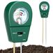 Merkloos Bodemtester Bodem pH meter - Vocht en vruchtbaarheid - 3-in-1 - Batterijloos
