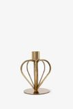 Sissy-Boy Gouden glazen kandelaar hart small