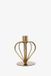 Sissy-Boy Gouden glazen kandelaar hart small