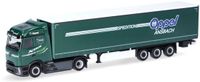 Herpa Mercedes-Benz Actros Pro. S. G.Sz. Oppel Ansbach Vrachtwagen model 1:87