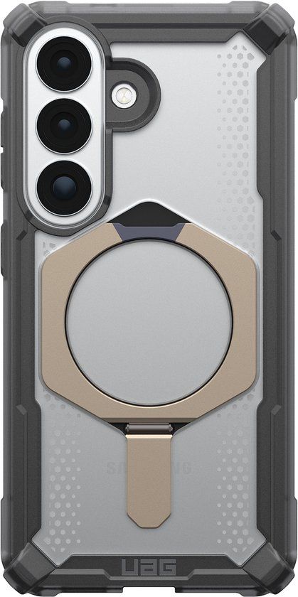 Urban Armor Gear Plasma XTE Backcover geschikt voor MagSafe geschikt voor Samsung Galaxy S26 Plus - Ash / Titanium
