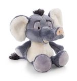 NICI knuffeldier olifant El-Flora, 25 cm, grijs
