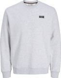 JACK&JONES JREBDRUMMER SWEAT CREW NECK Garçons Pulls Blanc Mélangé Coton/Polyester XL
