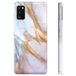 Samsung Coque Samsung Galaxy A41 en TPU - Marbre Élégant