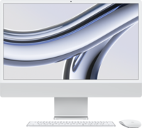 Apple Apple iMac 24" (2023) M3 (8 core CPU/10 core GPU) 16GB/256GB Zilver QWERTY