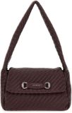 GUESS Francy Flap Shoulder Bag Aubergine Donkerpaars