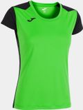 Joma Record II T-shirt manches courtes femme vert/noir L