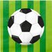 Paper Dreams Servetten Football 33x33cm - 16st