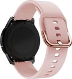 By Qubix Qubix Siliconen sportband Roze Geschikt voor Xiaomi Mi Watch / Xiaomi Watch 2 / Xiaomi Watch S1 / S2 / S3 / S4 (47mm)