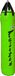 Fairtex HB150 Syntek "150cm Banana Bag" zandzak - vert lime - cuir
