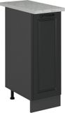 Vicco R-Line Apotheekkast – 30 cm WB Marmer Antraciet landhuis