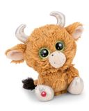 NICI Glubschis Knuffeldier hooglandrund Shug, 15 cm, bruin