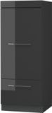 Vicco Hoge kast Fame-Line, Antraciet Hoogglans/Antraciet, 60 cm