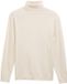 Tom Tailor Pull à col roulé pour homme et cachemire - Taille XXXL - Souple Buttercream Melange