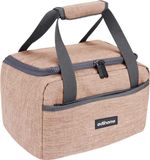 Merkloos Grote Picknicktas, Opvouwbare Lunchtas, Thermotas, Isolatietas met Spoorstangen en Wielen