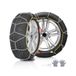 VEVOR Sneeuwkettingen, Bandenkettingen van Mangaanlegeringstaal, Noodtractiekettingen, 2 stuks 610/685 mm, Universele Sneeuwkettingen voor Auto's, Zware Noodtractiekettingen voor Auto's, Pick-ups, SUV's en Vrachtwagens, Zilver