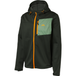CRIVIT Veste softshell homme en matière softshell 3 couches (Vert, L)