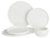 Bricard Bobigny Service de table 25 pièces Porcelaine blanc