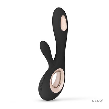 LELO Soraya Wave Ambidextrous Clitoral Stimulator - Black
