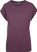 Urban Classics Extended Shoulder Tee T-shirt femme - prune - 3XL