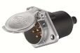 HELLA VALUEFIT Stekkerdoos - 24V - 7-polig - Schroefaansluiting - Stekker: Schroefverbinding - Lengte: 103mm - Aluminium - DIN / ISO: 3731 S-Typ - Aantal: 10 - 8JB 003 834-001