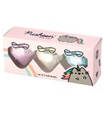 Pusheenicorn badballen, kattengeur, kersen, citroen, vanille, 3 stuks