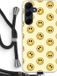 Case Company® - Samsung Galaxy A55 Hoesje met Koord - Smiley N°2 - TPU Back Cover