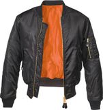 Brandit MA1 Veste bomber pour homme - Noir - L