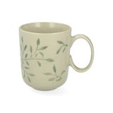 Tasse à thé grès vert clair brindilles 380 ml