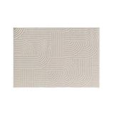 douceur d'intérieur Ezio rechthoekig tapijt (120 x 170 cm) plat geweven reliëf